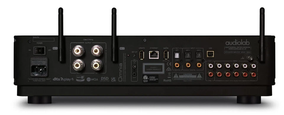 Audiolab Omnia Nero Hifi High End Streaming Amplificatore Lettore CD All IN One - Immagine 3 di 4
