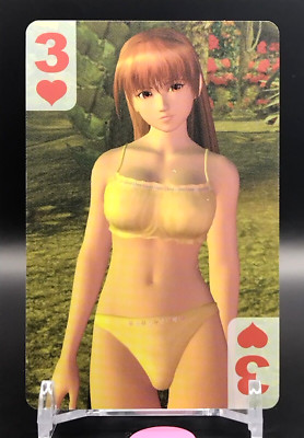 Kasumi Dead or Alive Xtreme Beath Volleyball Spielkarte Japanese Heart 3