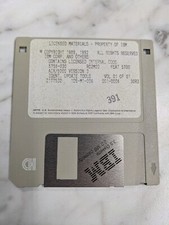 VINTAGE IBM PC DISK 1992 AIX/6000 VER 3 IDENT UPDATE TOOLS COMPUTER SOFTWARE