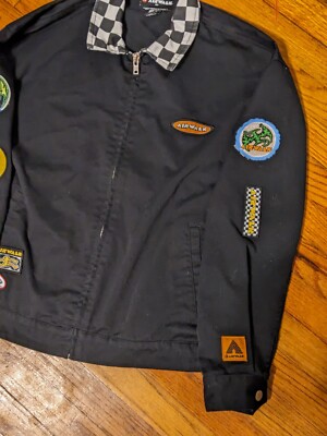 Airwalk Jacket Men's M Black Forever 21 Retro Skater Y2K 90s