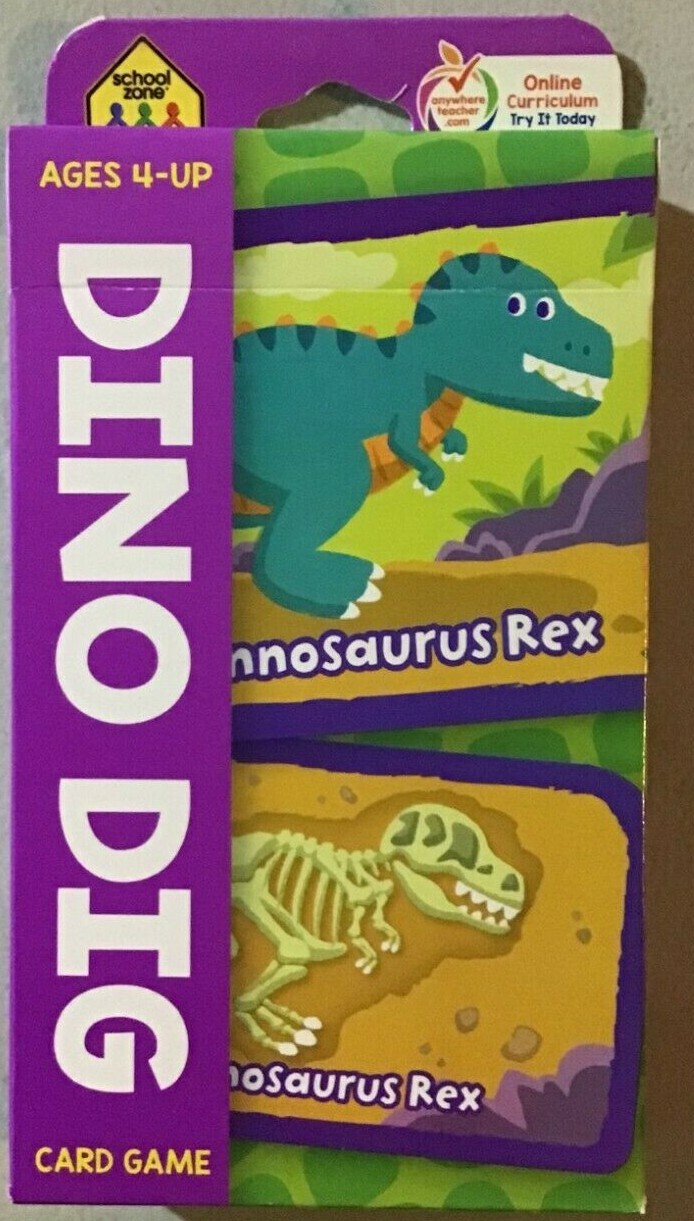 School Zone - Dino Dig Card Game - NEW 9781681472805 | eBay
