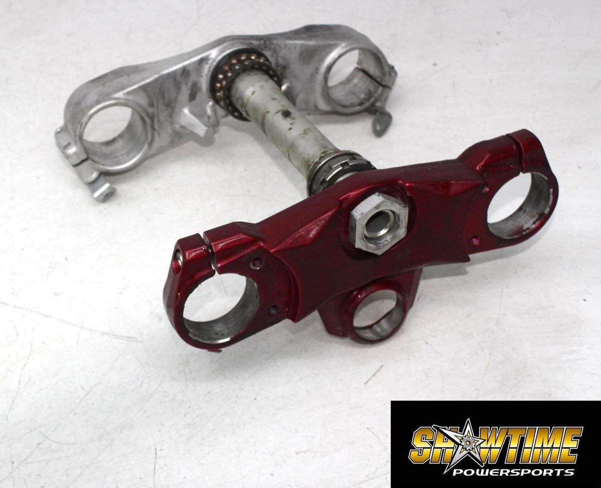 06-11 KAWASAKI NINJA ZX14 FRONT FORKS LOWER UPPER TOP TRIPLE TREE