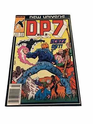 New Universe DP.7 #5 - Marvel Comic Scuzz Out -March 1987 VF (box53)