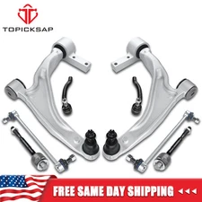 New Front Control Arms Sway Bar Links and Tie Rods For Honda Pilot 2009-2015