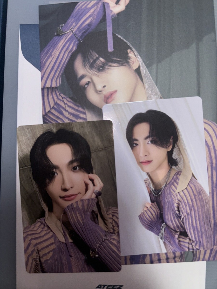 ATEEZ [GOLDEN HOUR : Part.1] Seonghwa Autographed Signed Album