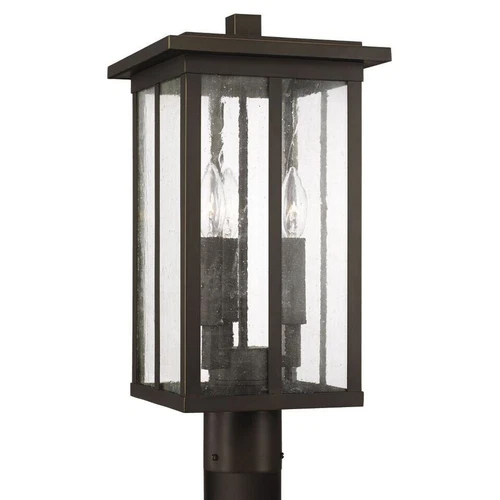 Capital Lighting - Barrett - 3 Light Outdoor Post Lantern Rain or Shine made for - Picture 2 of 4