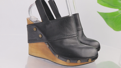 See By Chloe Womens Pump Size 39 9 Black Leather Studded