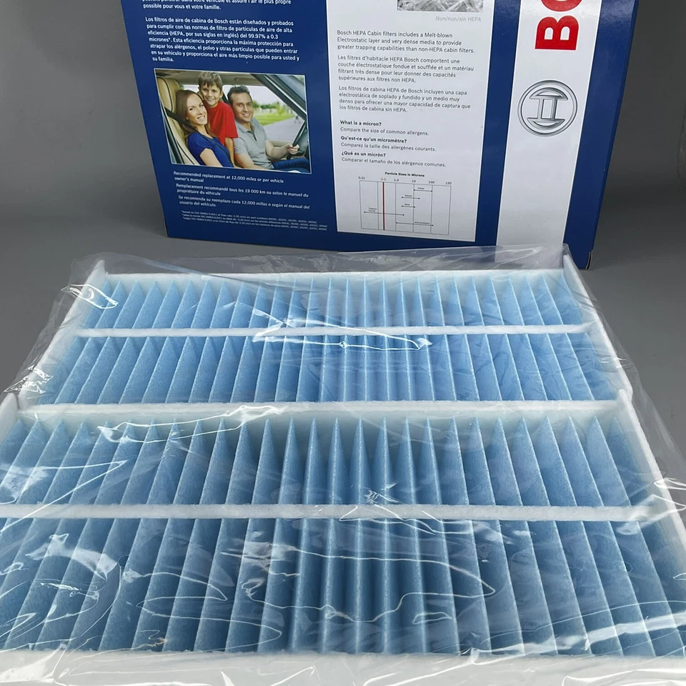 Filtro de aire de cabina premium BOSCH GENUINO para Maybach Clase S E CL Mercedes 6010C Foto 2 de 4