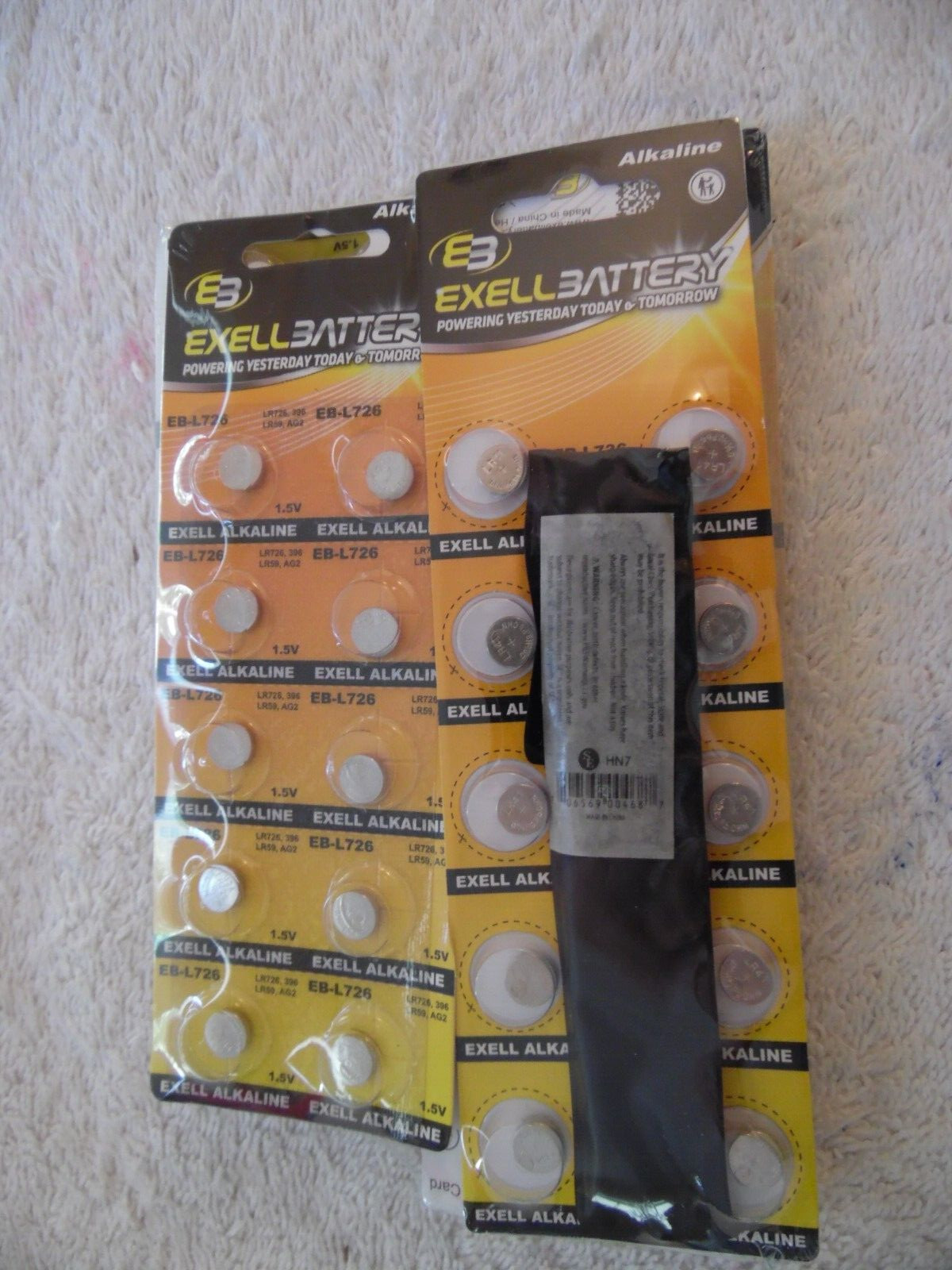 100 pcs Assorted Watch Batteries Alkaline Repair Kit Variety Pack, New