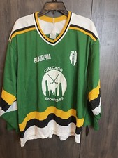 Vintage Chicago Illinois Showcase Hockey Jersey #21 Philadelphia Adult Large