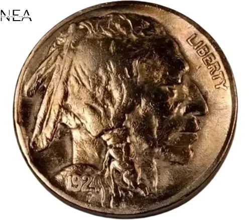 1924 Buffalo Nickel ~ XF/AU ~ Better Date!