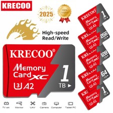 High Speed Memory Card 1tb 2tb Micro Sd Card Class 10 Xc Tf Card Adapter
