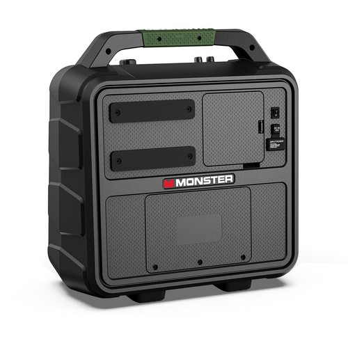 Monster Vmay Portable Bluetooth speaker with 15.6” integrated LCD TV 60W Audio - Picture 3 of 10