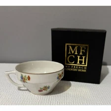 My French Country Home Made in France Luxury Teacup Floral