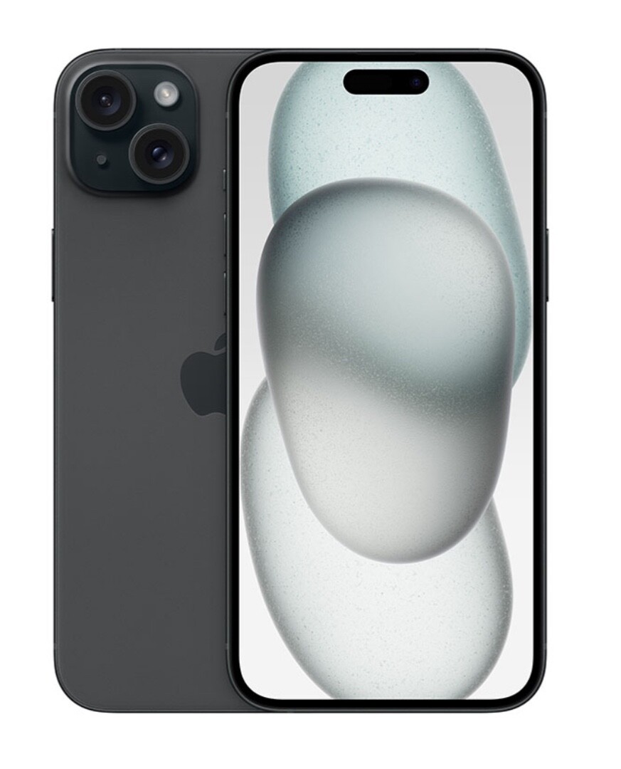 Apple iPhone 15 Plus - 128 GB - Black (Unlocked)