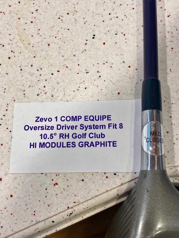 Zevo Oversize 1 Fairway Driver Golf Club 10.5* RH Graphite Shaft System Fit 8 #1 - Image 4 of 4