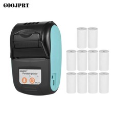 GOOJPRT 58mm Receipt BT Thermal Printer POS 10Roll Paper for IOS