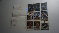 Lot (11) 1994-2001 Topps Shawn Green Ben Grieve Baseball in Sleeves 3/98 $13.4