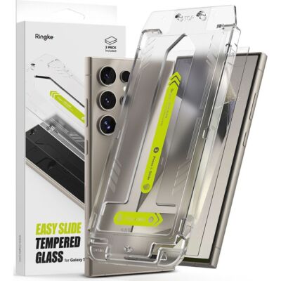 Gehärtetes Bildschirmglas für Galaxy S24 Ultra Ringke Displayschutzglas 2 Stück