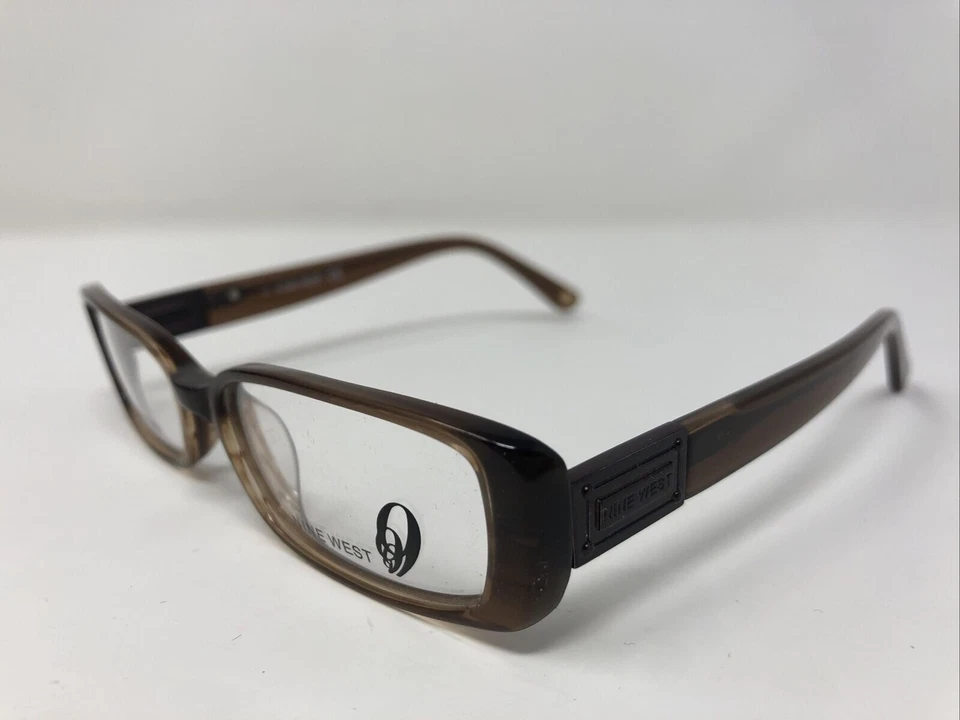 Nine West NW455 0WFO Brown Plastic Optical Eyeglasses Frame 50-15-135 - Image 2 of 3