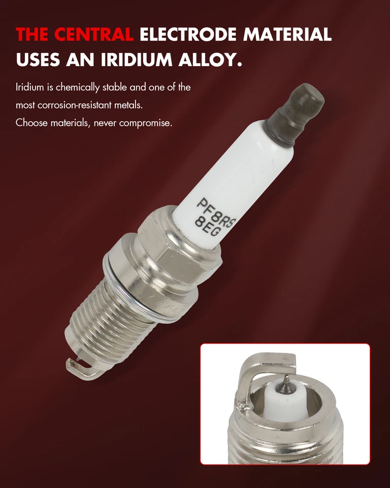 Pack 6 bujías de iridio para Audi Q7 2011-2015 y 2017-2019 3,0 L V6 94460 Foto 4 de 4