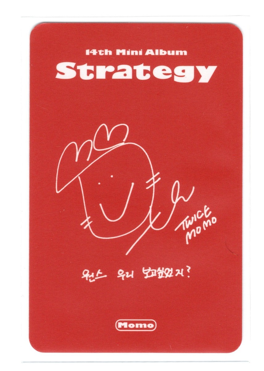 Twice Momo Photocard | Strategy | eBay