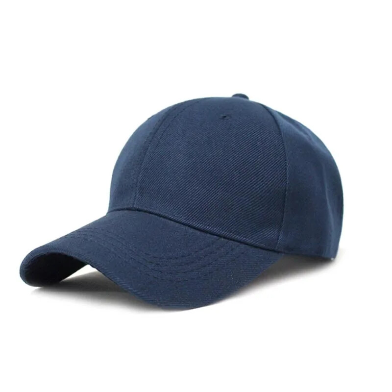 Cotton Baseball Cap Ball Dad Hat Adjustable Plain Solid Washed Men Washed PC