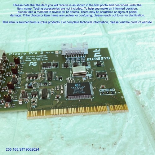 EURESYS Picolo Pro 2 REV DO, Card as photos, sn:0X1D, FedExDHL - Picture 10 of 16