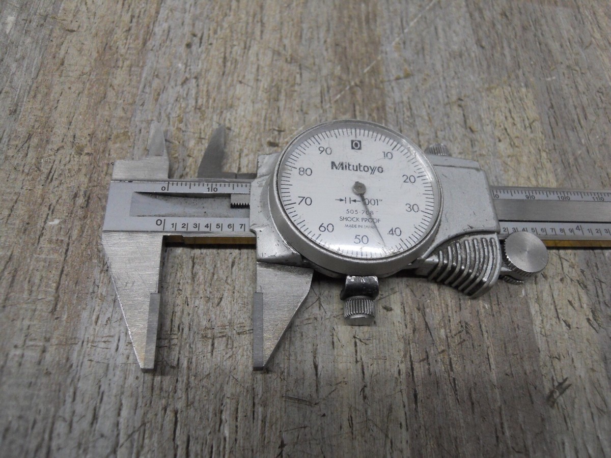 Mitutoyo dial caliper 505-708 D6