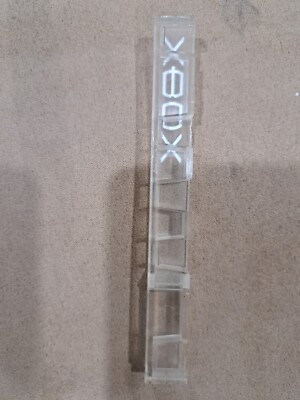 TRAY BEZEL CRYSTAL FOR ORIGINAL XBOX  LIMITED EDITION  100% ORIGINAL