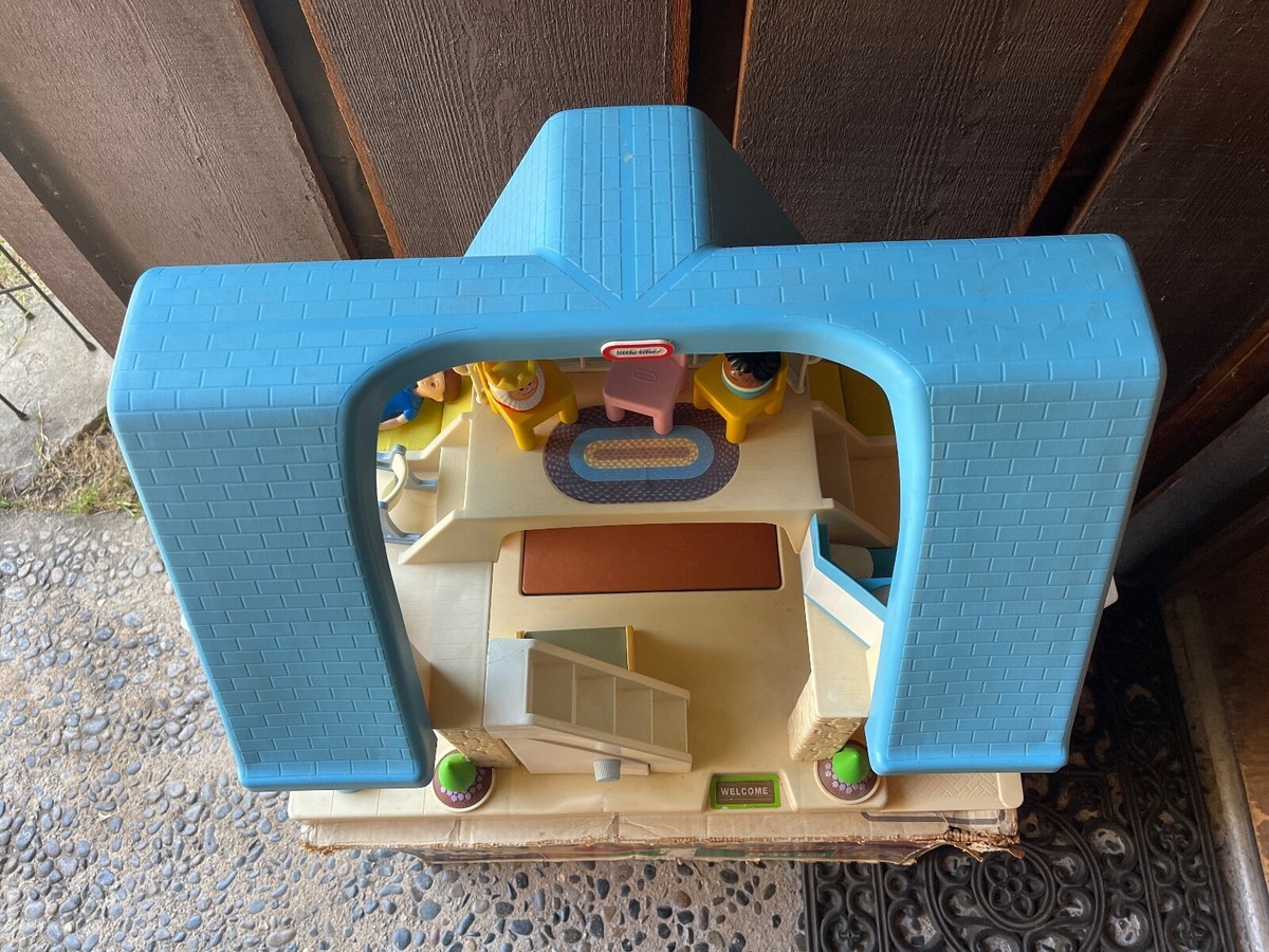 Vintage 1980s Little Tikes 5590 Dollhouse W/ Original Box | eBay