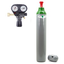 Gasflasche +GCE Reduzierer Reines 4.8 Argon 100% Schwei&szlig;gas 10 Liter TIG/WIG MIG