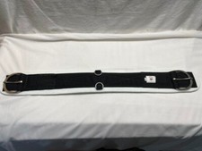 33" Black Nylon Western Cinch, Felt Lined, - New