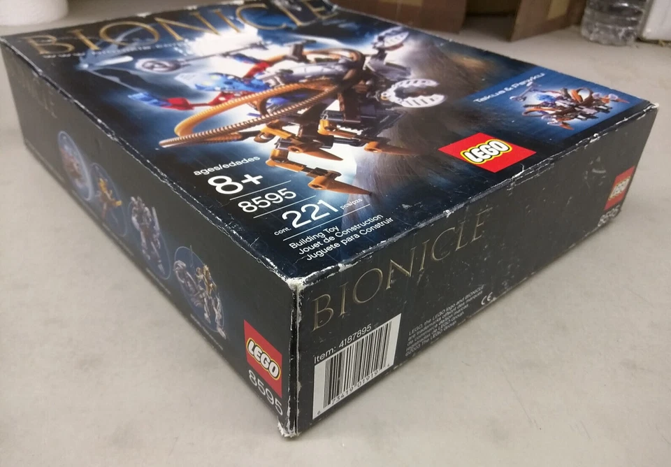 LEGO Bionicle 8595 Takua & Pewku NOVO! Máscara Matoran Crab Pakari - Imagem 2 de 4