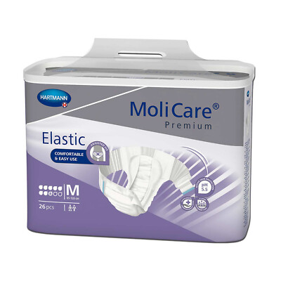 Hartmann MoliCare Premium Elastic 8 Tropfen Inkontinenzslip - Gr. M 26 Stück