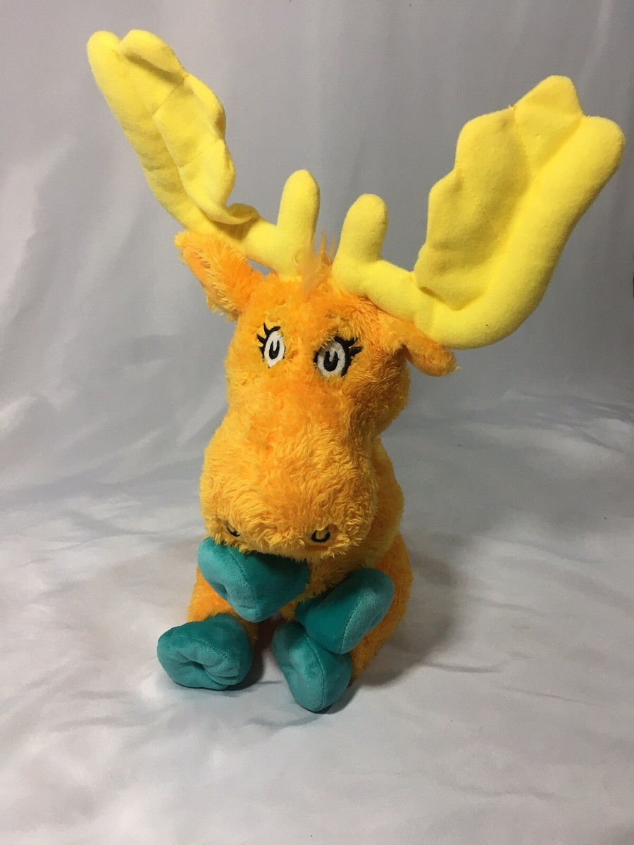 Kohls Cares Dr Seuss Thidwick Big Hearted Moose Orange Yellow