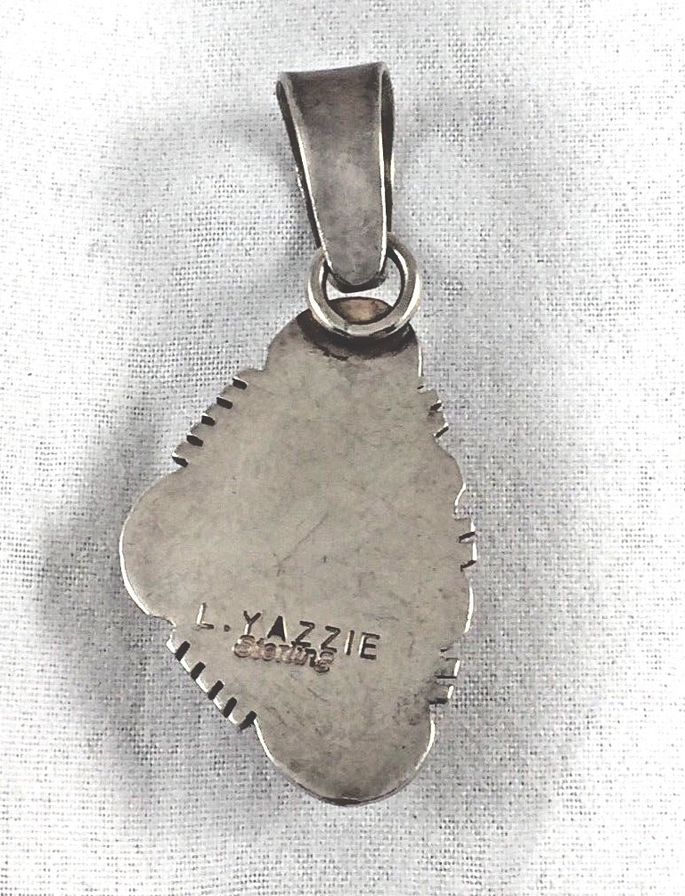 NAVAJO L.YAZZIE ナボホ ペンダントトップ NAVAJO L.YAZZIE ナボホ ペンダントトップ - メルカリ