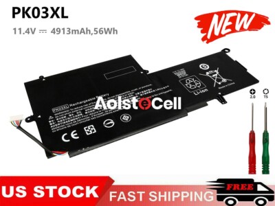 PK03XL Battery for HP Spectre X360 13-4101dx 13-4102dx 13-410 789116-005 NEW