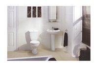 Complete Bathroom Suite, Rak Quality Suite With Taps & Wastes & Bath Screen Complete Bathroom Suite, Rak Quality Suite With Taps & Wastes & Bath Screen