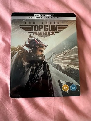 Top Gun Maverick 4K UHD Blu-ray Steelbook Limited Edition New Sealed UK