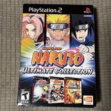 Naruto Ultimate Collection PlayStation 2 Complete In Box with Manual CIB Tested