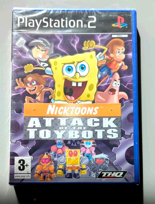 Nicktoons Attack Of The Toybots PS2 Brandneu UK PAL