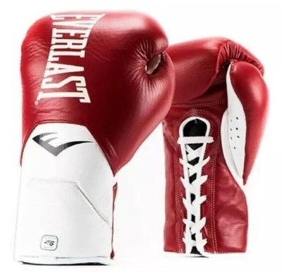 Everlast Elite boxing gloves Lace Up Pro Sparring Gloves 8oz-16oz