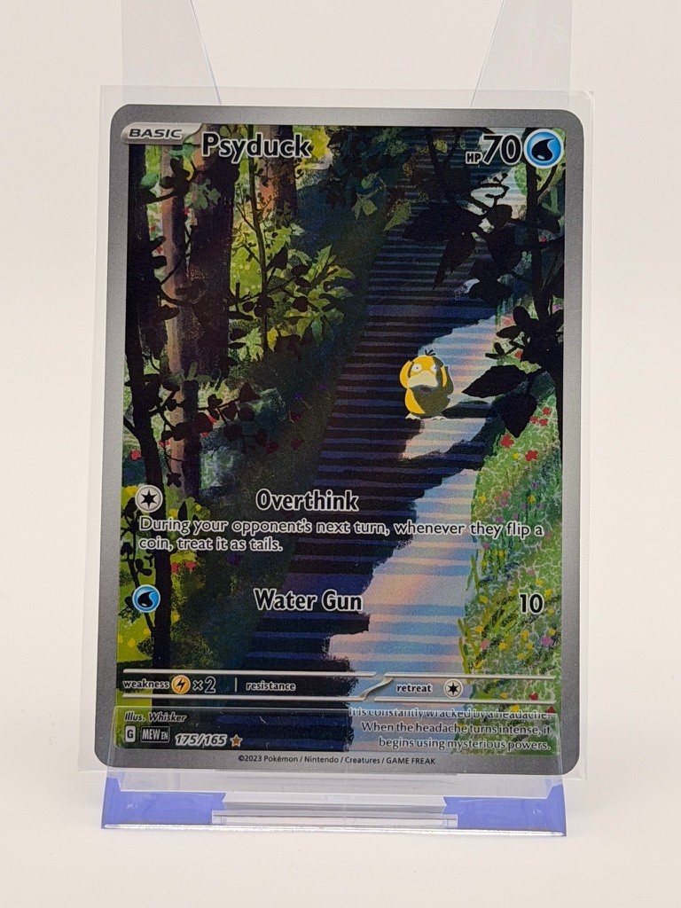 Psyduck 2023 Scarlet & Violet: 151 #175/165 Illustration Rare Psyduck 2023 Scarlet & Violet: 151 #175/165 Illustration Rare