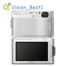 Sony Cyber- Shot DSC-TX1 CCD Digital Camera 10.2MP 4x Optical Zoom Silver