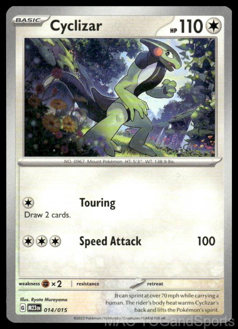 Cyclizar 014/015 McDonald's Collection 2023 Pokemon TCG NM