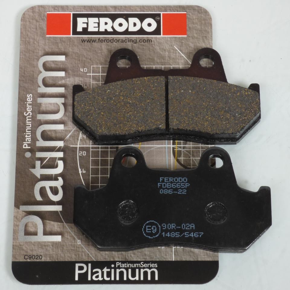 Plaquette de frein Ferodo pour Honda 1100 VF SC12 1983-1986