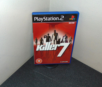 Killer 7 PS2 Spiel komplett mit Handbuch Sony Playstation 2 UK PAL sehr guter Zustand CIB