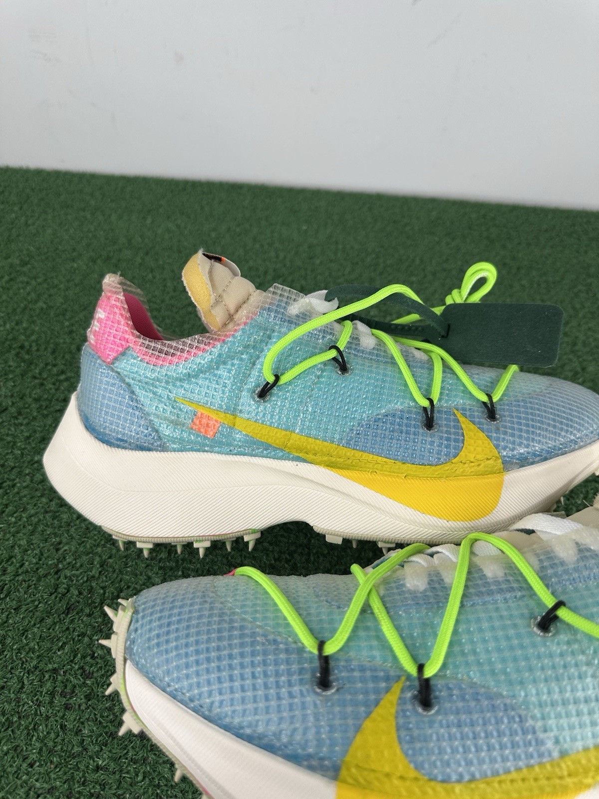 OFF WHITE X NIKE Taglia 10W 8.5M Nike Off White x Vapor Street blu polarizzate provate