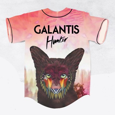Galantis hunter rave baseball jersey for EDM